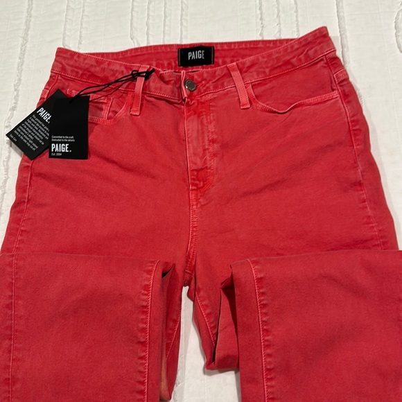 PAIGE Denim - Paige Hoxton Straight Ankle High Rise Jeans 30